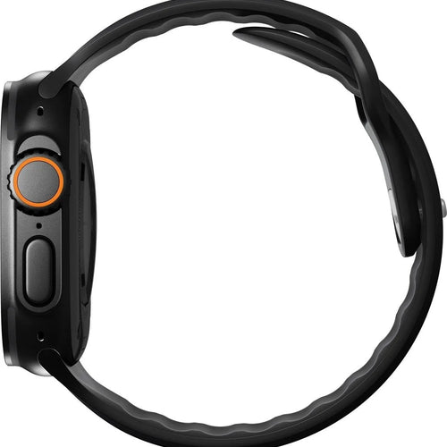 Nomad Bracelet silicone Tempo Apple Watch (noir)