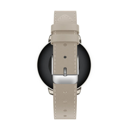 Bracelet montre cuir 14mm - universal (beige)