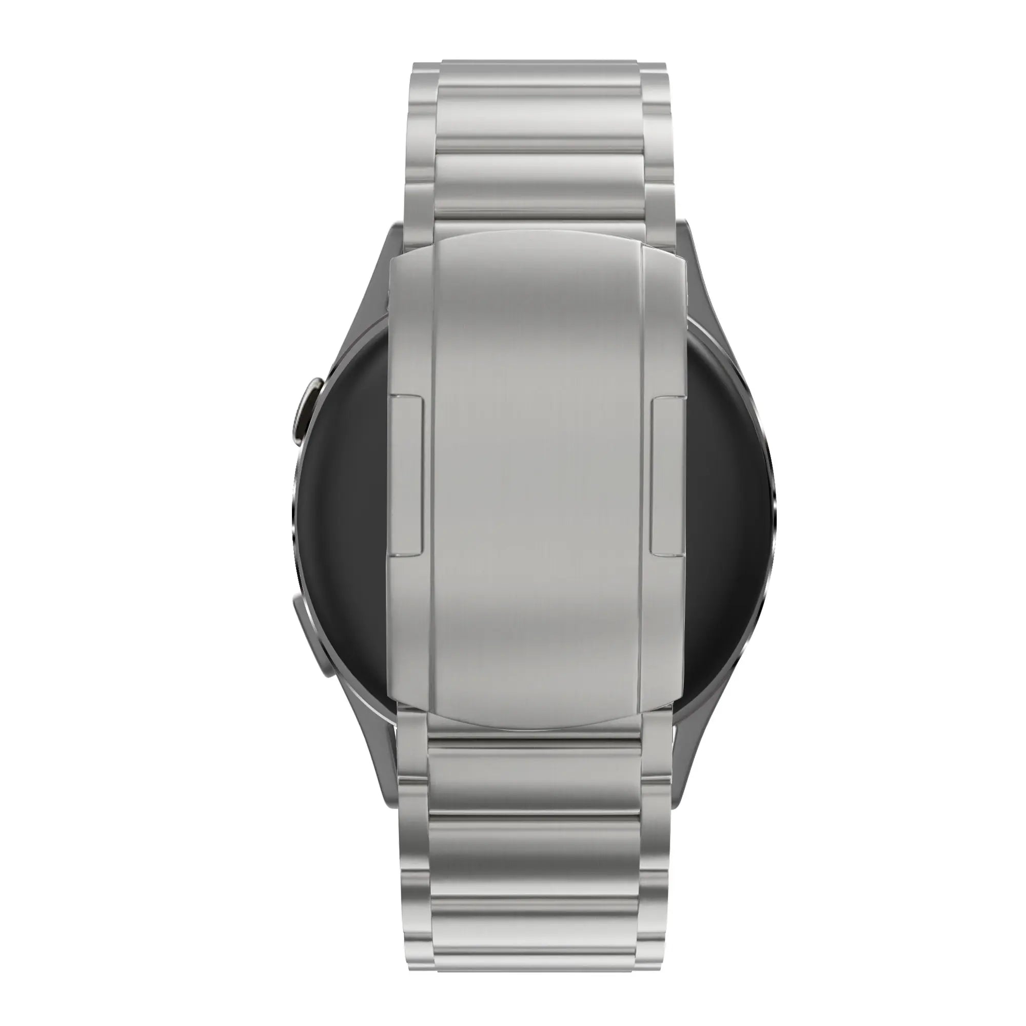Bandz Garmin Vivomove 3s Titanium Link Strap (Silver)