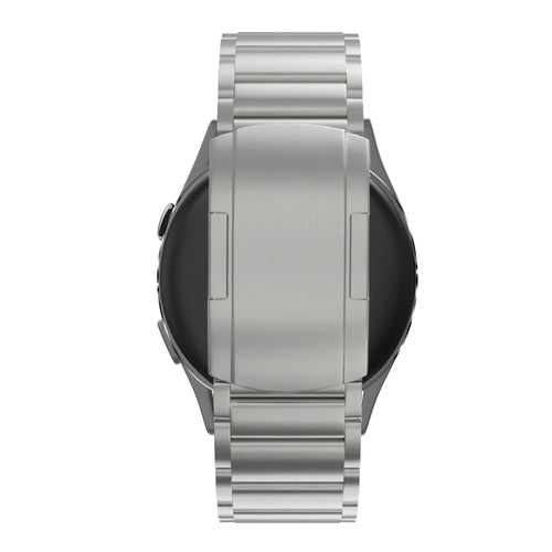 Bandz Garmin Venu 4 - 41mm Titanium Link Strap (Silver)