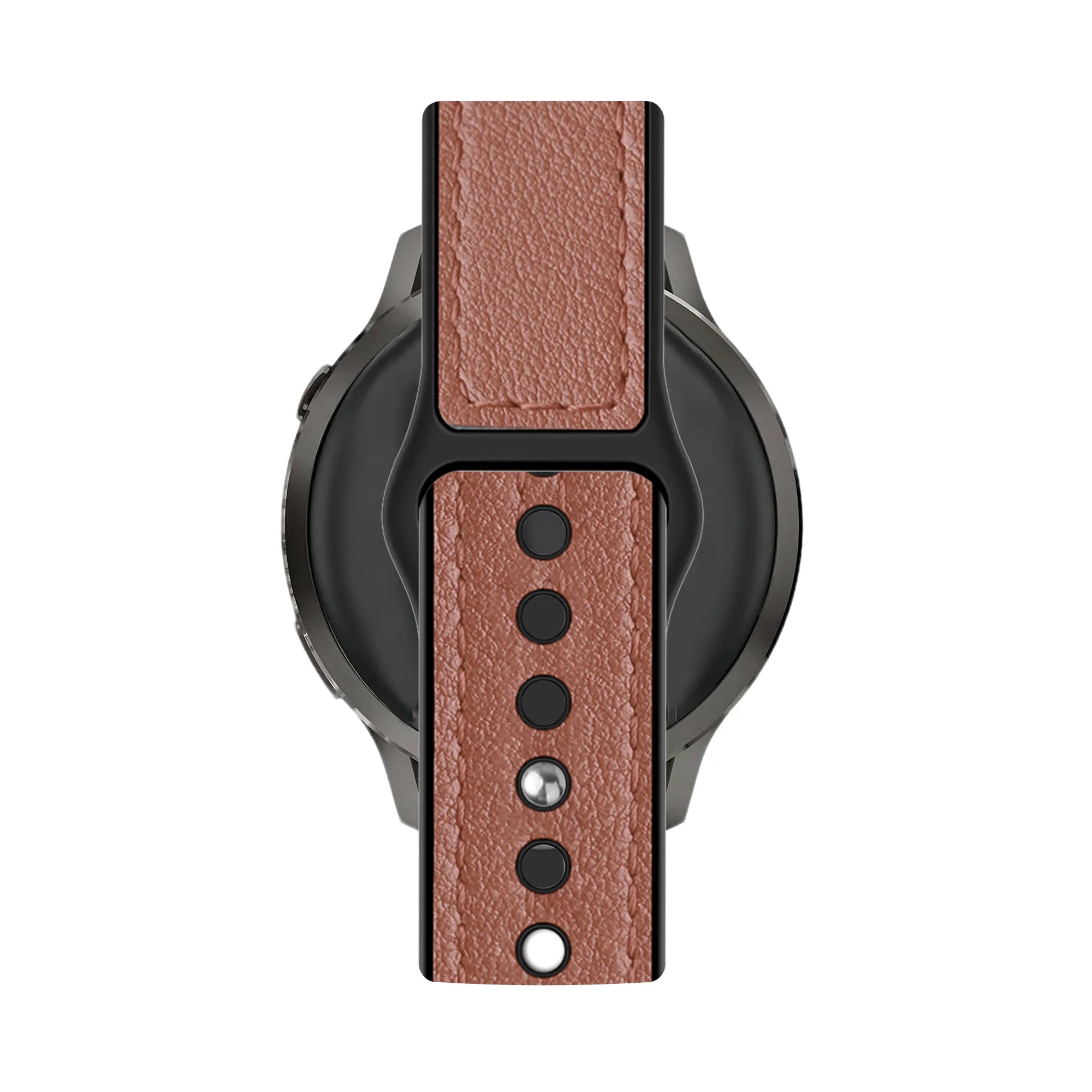 Bandz Bracelet cuir 'Hybrid' Garmin Venu SQ 2 (marron)