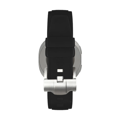 Bandz Samsung Galaxy Watch 9 - 44mm Silicone Strap 'Luxe Liquid' (Black)