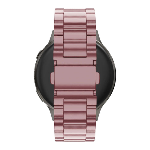 Bandz Bracelet acier 'Classic' Garmin Forerunner 265s (rose)