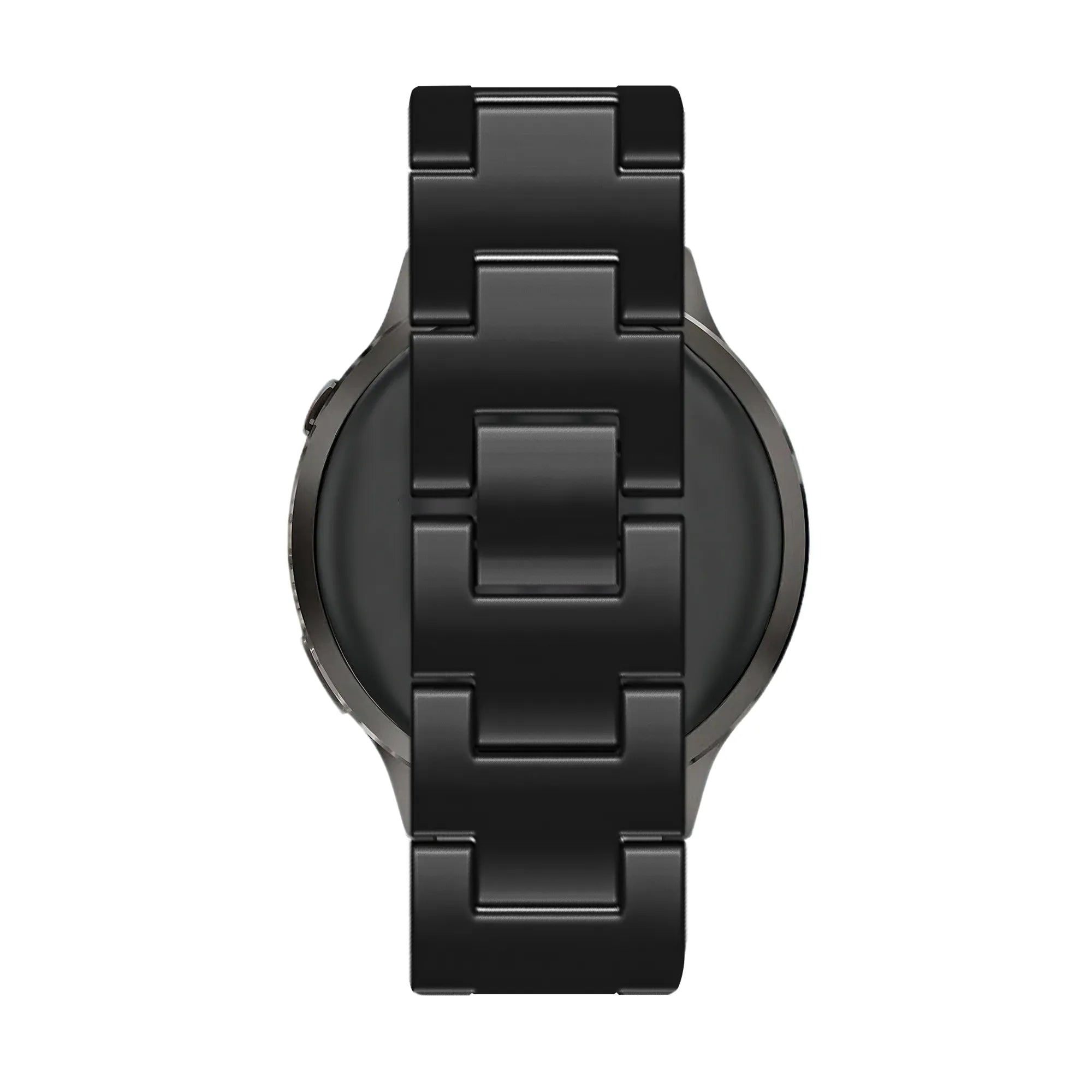 Bandz Bracelet metal 'Chains' Garmin Vivomove Trend (noir)
