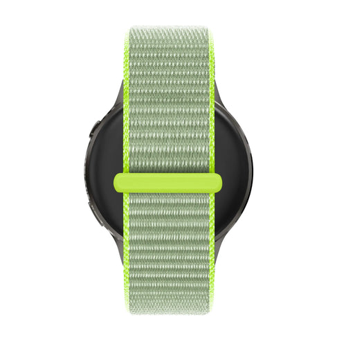 Bandz Bracelet nylon Garmin Venu 3s (jaune fluo)