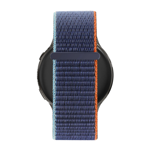 Bandz Bracelet nylon à boucle Garmin Approach J1 (mélange de bleu)