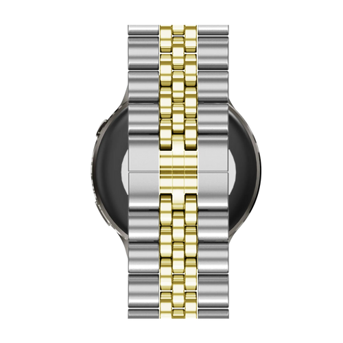 Bandz Bracelet acier 'Jubilee' Garmin Venu 3s (argent/or)