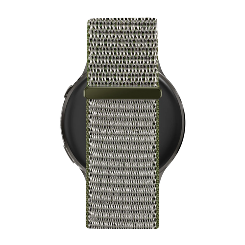 Bandz Bracelet nylon à boucle Garmin Forerunner 70 (vert olive)