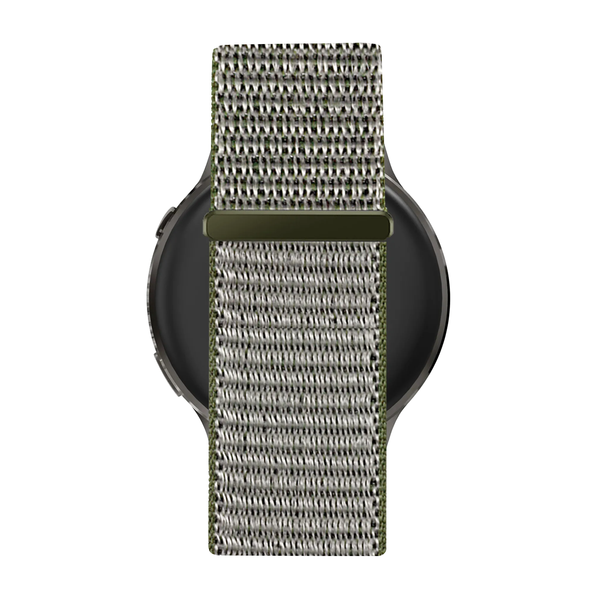 Bandz Bracelet nylon à boucle Garmin Forerunner 70 (vert olive)