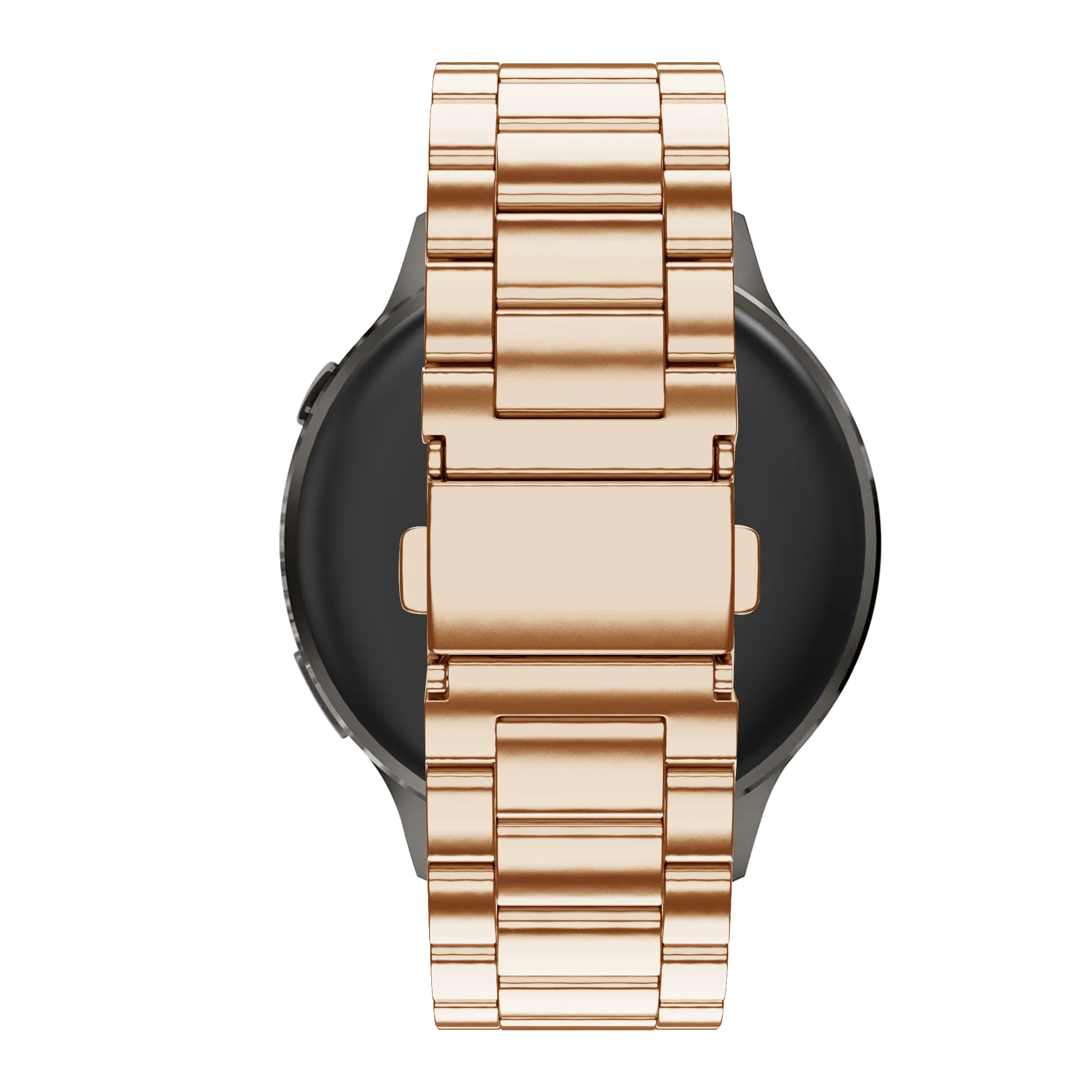 Bandz Bracelet acier 'Classic' Garmin Forerunner 70 (or rose)