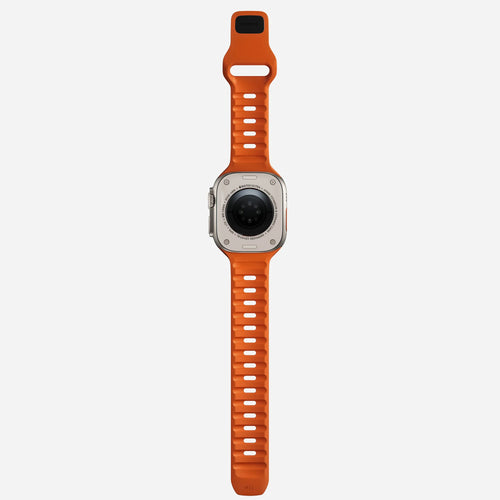 Nomad Bracelet silicone sport Apple Watch (ultra orange)