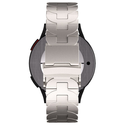 Butterfly Titanium Strap, on a watch, direct rear view