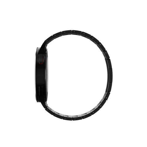 Polar Street X Titanium Grain Strap (Flat Clasp) (Black)
