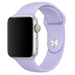 Bracelet silicone Apple Watch (lilas)