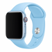 Bracelet silicone Apple Watch (bleu aqua)