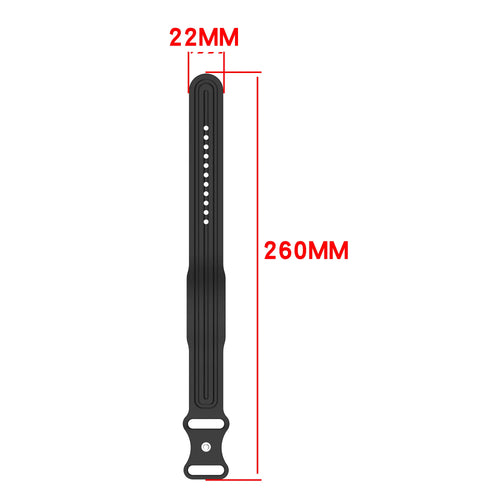 Bracelet silicone classique Garmin Cirqa (noir)