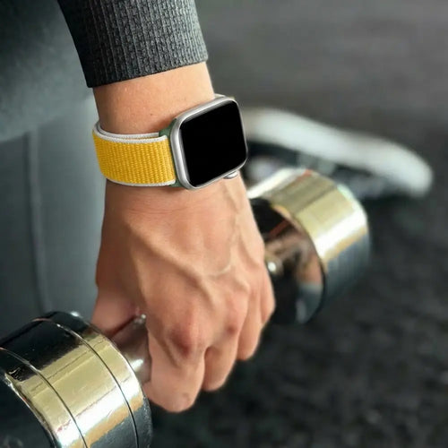 Apple Watch Nylon Loop Strap (Yellow)