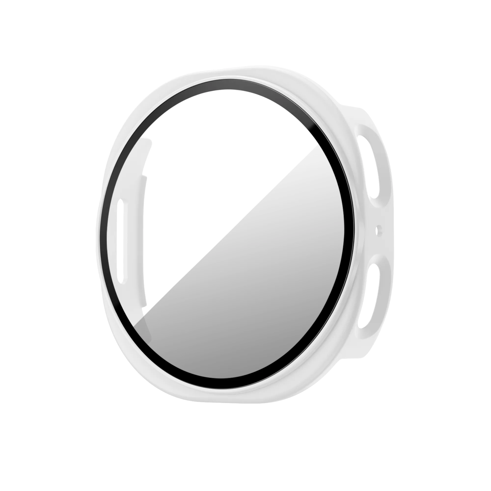 Bandz Coque PC avec verre Samsung Galaxy Watch 8 - 44mm (blanc)