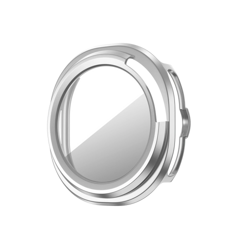 Bandz Coque PC avec verre Samsung Galaxy Watch 8 Classic (argent)