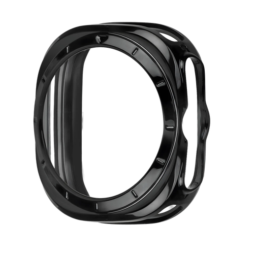 Bandz Coque TPU galvanisé Samsung Galaxy Watch Ultra (noir)