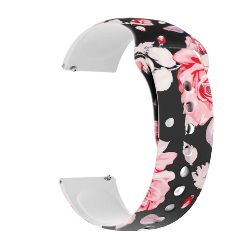 Bandz Bracelet à motifs Stahlgear Luna (fleurs)
