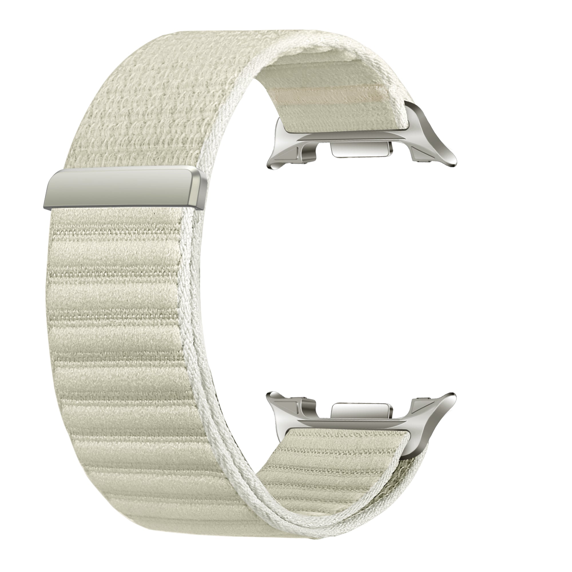 Bracelet nylon ondulé Samsung Galaxy Watch 9 - 40mm (lumière stellaire)