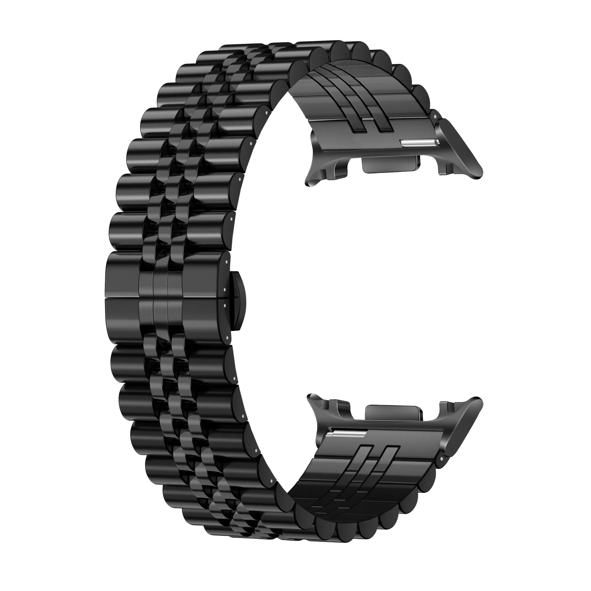 Bracelet acier Jubilee Samsung Galaxy Watch 8 Classic (noir)