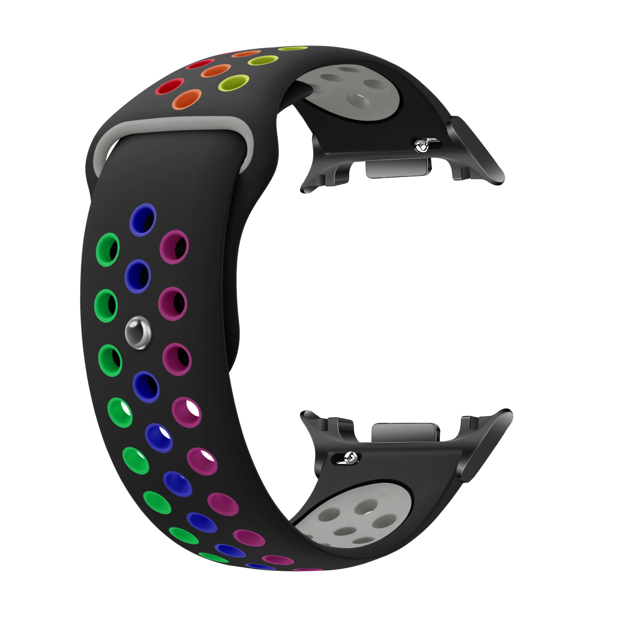 Bracelet sport Samsung Galaxy Watch 9 - 40mm (noir/multicolore)