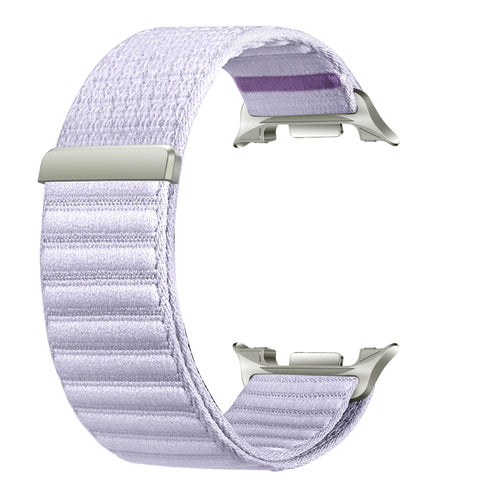 Bracelet nylon ondulé Samsung Galaxy Watch 9 - 40mm (mauve)