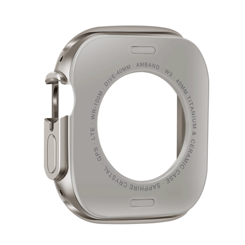 Bandz Coque métallique Apple Watch Ultra - 49mm (titane)