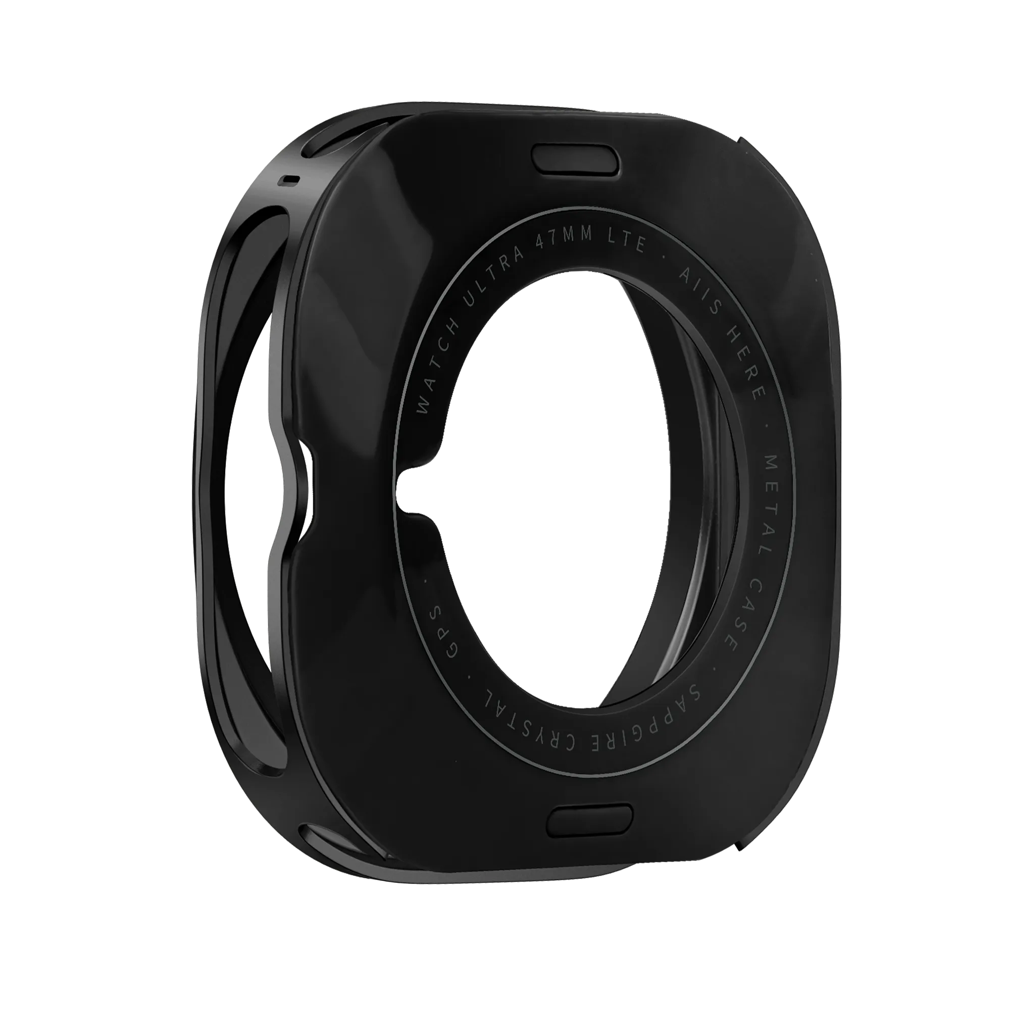 Bandz Coque metallique Samsung Galaxy Watch Ultra (noir)
