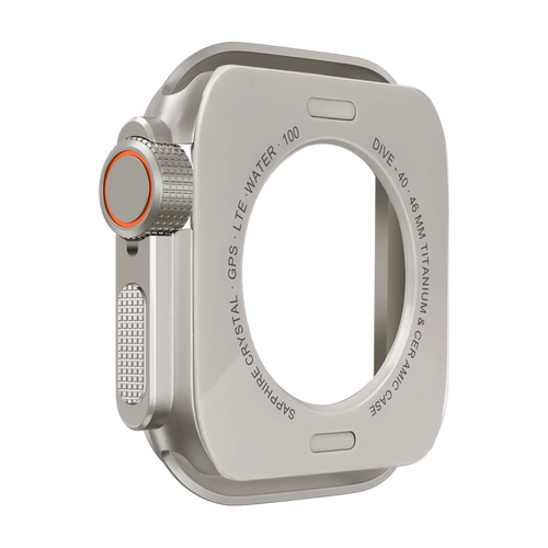 Bandz Coque métallique Apple Watch (titane)