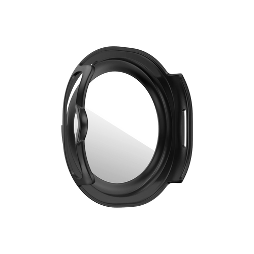Bandz Coque Bezel avec verre Samsung Galaxy Watch 8 Classic (noir/orange)