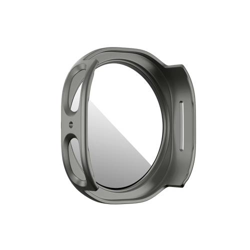 Bandz Samsung Galaxy Watch 8 - 44mm PC Cover with Glass (Titanium Gold)