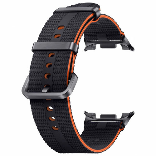 Nylon Fabric Strap, graphite, without a watch, 3/4 front view