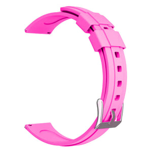 Silicone Strap, without a watch, 3/4 front view