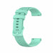 Bracelet montre 18mm silicone - universel (aqua)