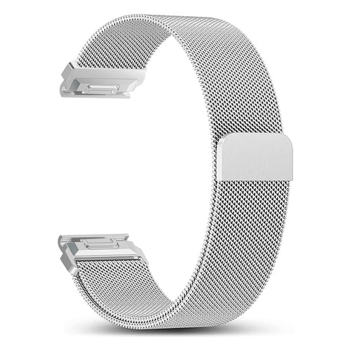 Garmin Descent Mk3i - 51mm Premium Milanese Strap (Silver)
