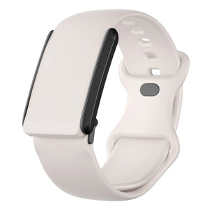 Silicone Strap, starlight, without a watch, 3/4 front view