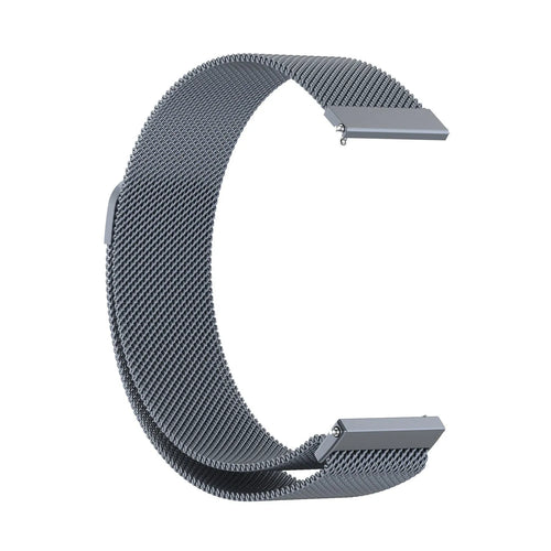 Milanese Strap, space grey, without a watch, 3/4 front view