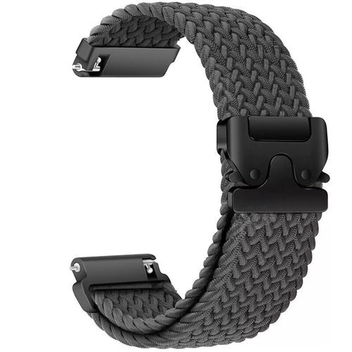 Bracelet tressé Xiaomi Watch S3 avec P-boucle (gris)
