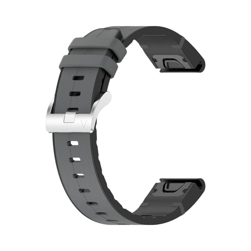 Garmin Approach S62 Leather Hybrid Strap (Grey)