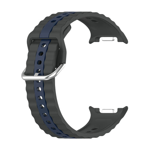 Samsung Galaxy Watch 8 - 40mm Dual Sport Strap (Dark Grey/Blue)