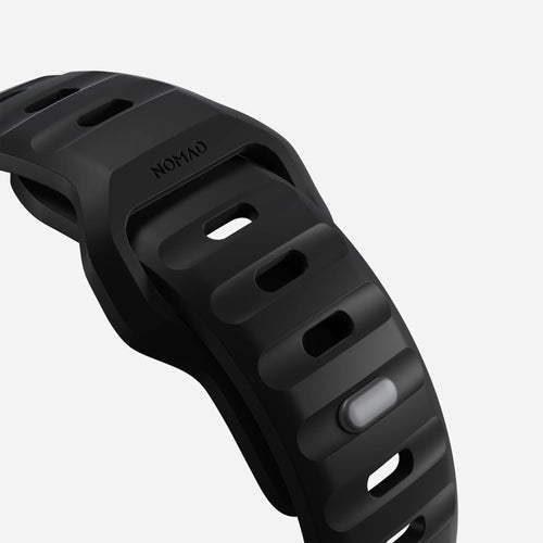 Nomad Bracelet silicone sport Apple Watch (noir)