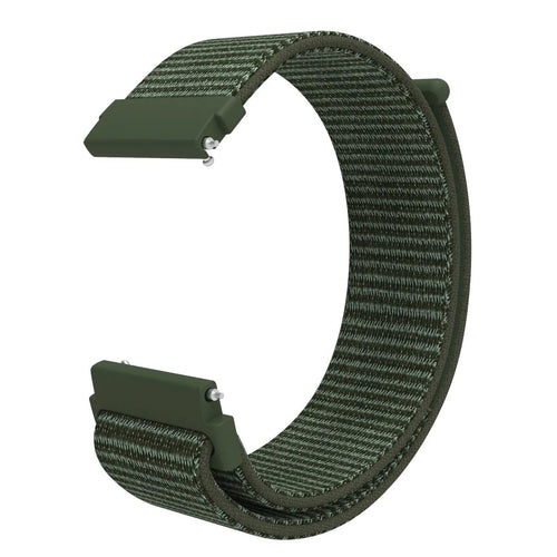 Bracelet nylon Oppo Watch X2 Mini (vert foncé)