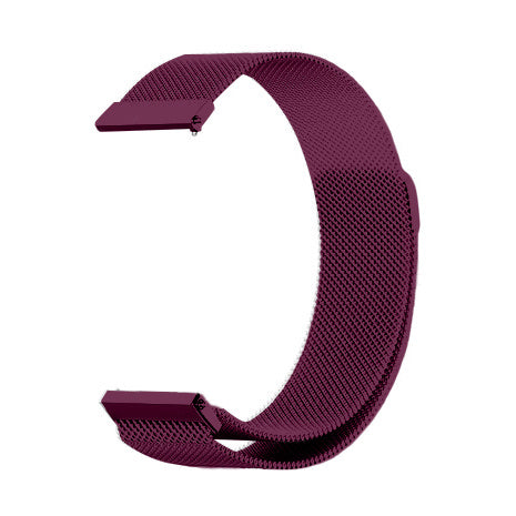 Milanese Strap, purple, without a watch, 3/4 front view