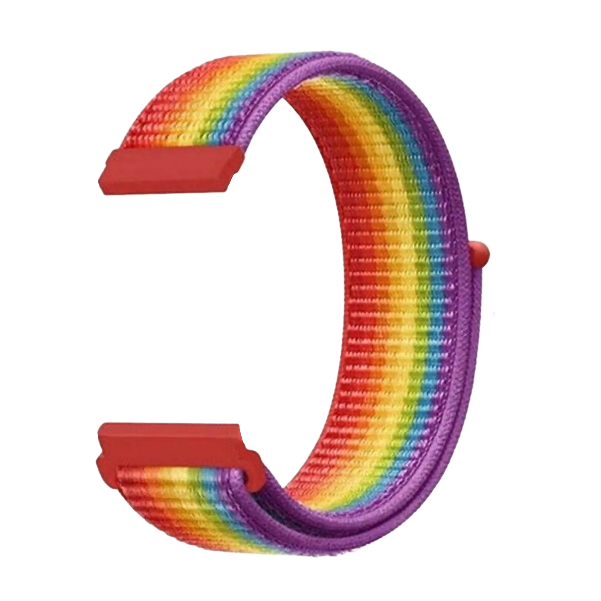 Bracelet nylon Fitbit Versa 3 (arc-en-ciel)