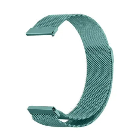 Milanese Strap, green, without a watch, 3/4 front view