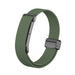 Bracelet tressé avec boucle en D Fitbit Air (vert militaire)