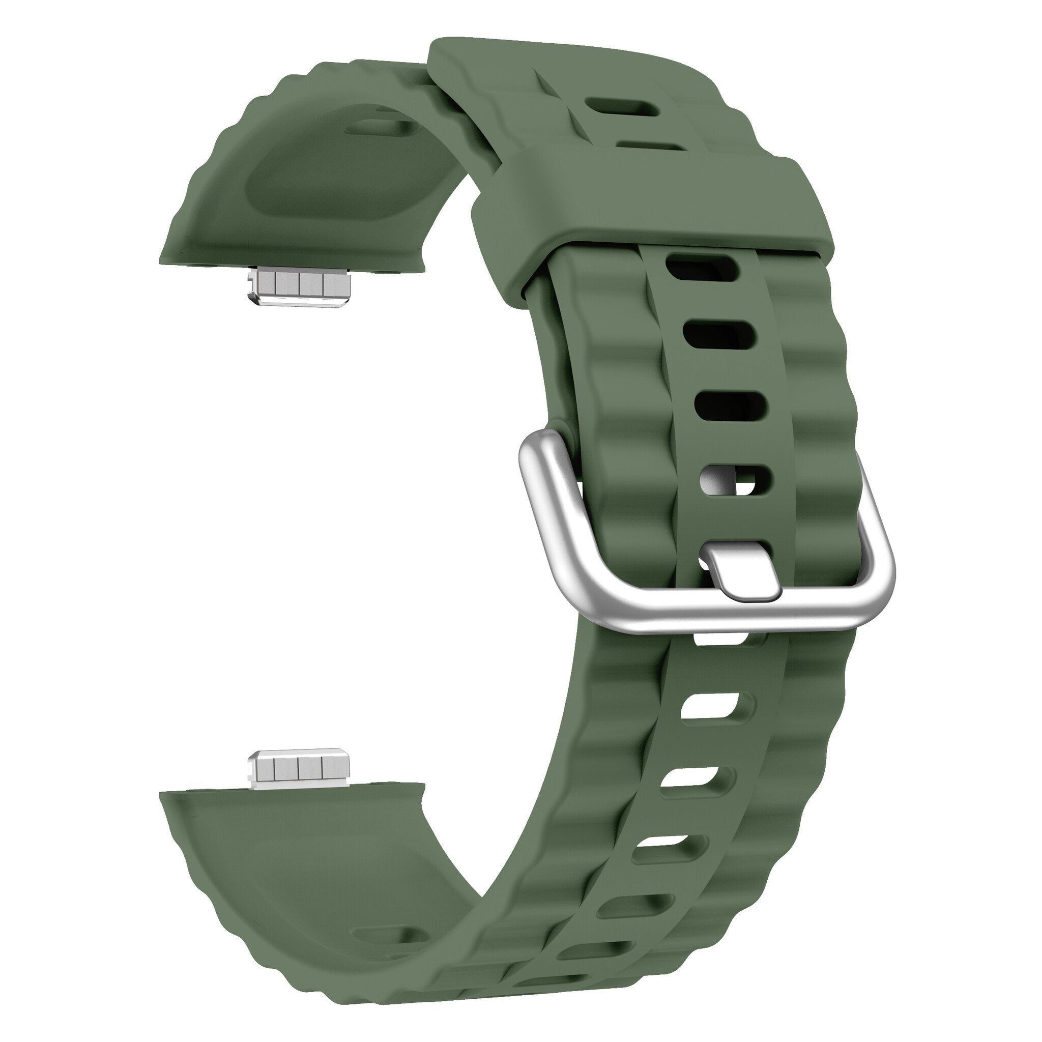 Bracelet silicone Classic Huawei Watch Fit 4 (vert foncé)